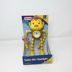 Little Tikes Twisty Glo Saftey Blink Flashlight Monkey Bendy Arm Leg